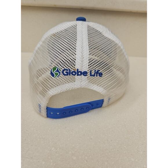 Texas Rangers 50th Anniversary Snapback Trucker Hat Cap 72-22 Globe Life MLB - Picture 4 of 9